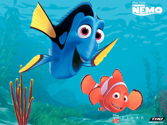 Finding Nemo title screen for Xbox